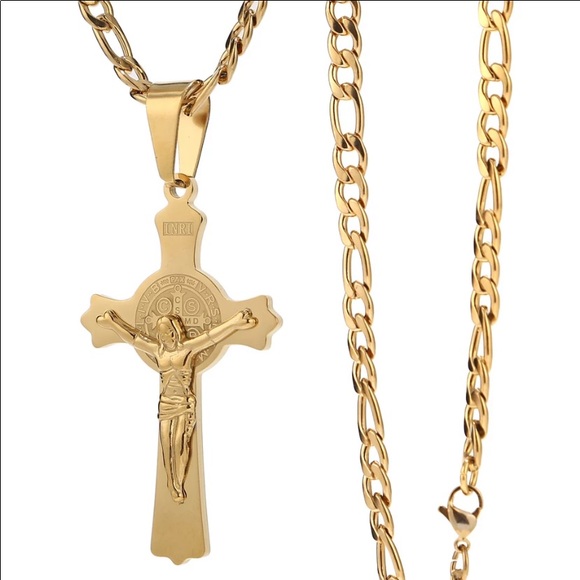 18Karats gold stainless steel Necklace